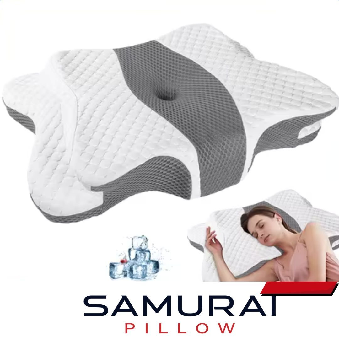 Samurai Pillow contoured design